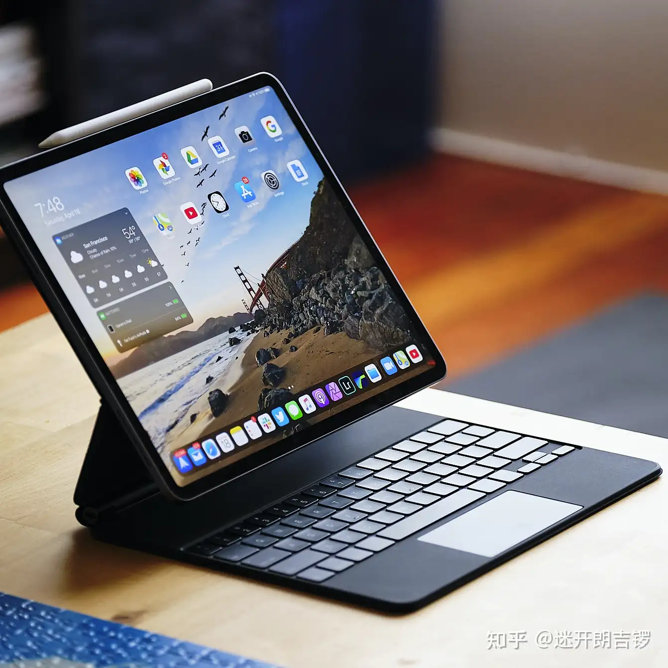 怎么让iPad里有些软件支持横屏？