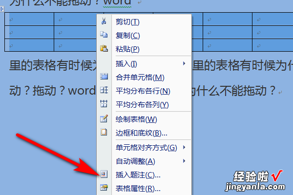 word文件表格怎么移动 word文档表格怎么随着文字一起移动