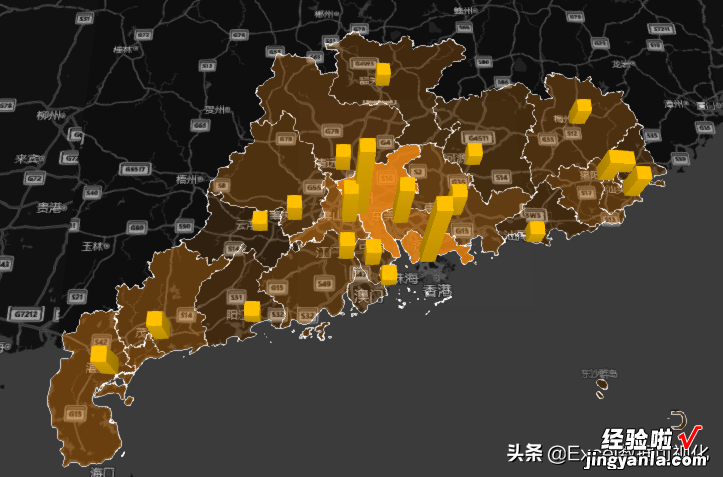 如何用Excel制作城市级的区域地图？我要吹爆这个功能