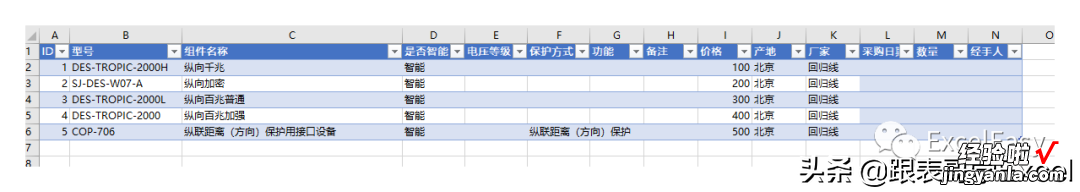 Excel实用小技巧——不用编程的数据录入界面