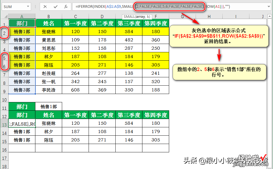 5个Excel函数组合一起使用，90%以上的一对多查询都可以解决