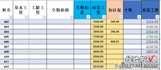 PQ案例03个税申报表 跟我学EXCEL-57