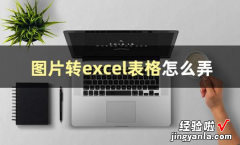 图片转excel表格怎么弄 如何将图片里的表格转换成excel