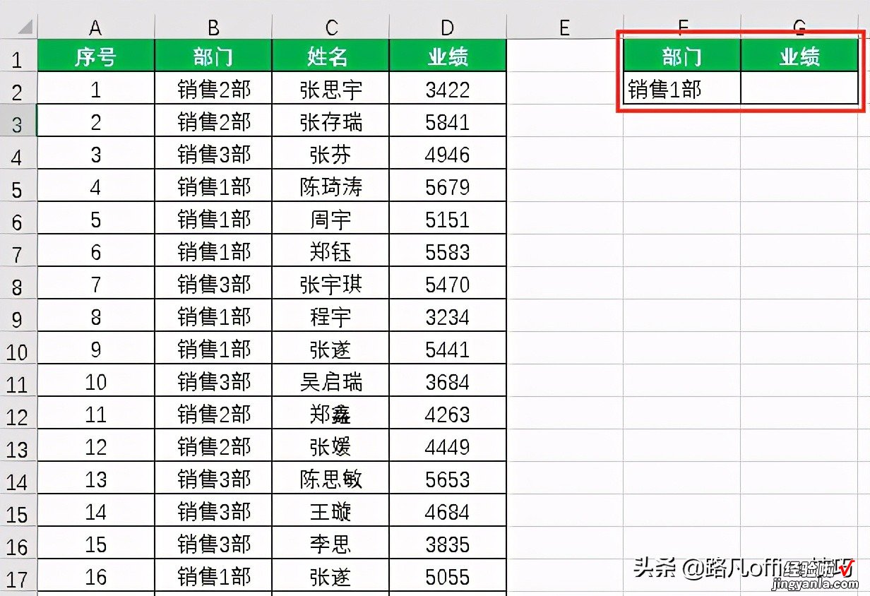 Excel技巧：使用合并计算实现单条件求和