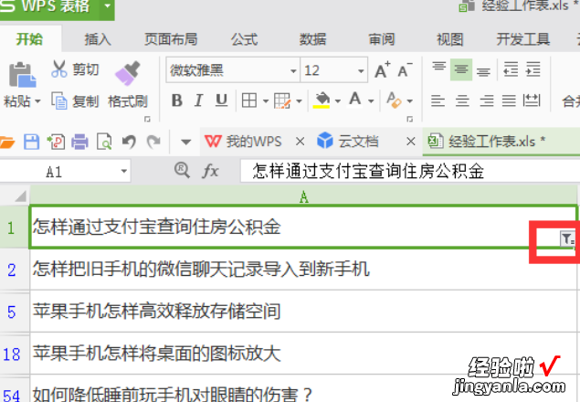wps中文怎么筛选关键字 wps的筛选为什么是文本筛选