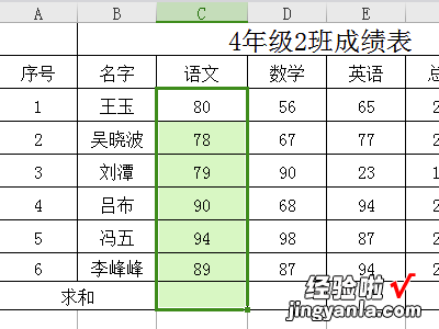 wps表格行列怎么求和 请问我做了一个WPS表格