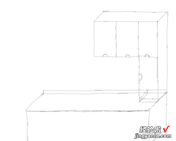 初学者橱柜图怎么画 柜子平面图怎么画