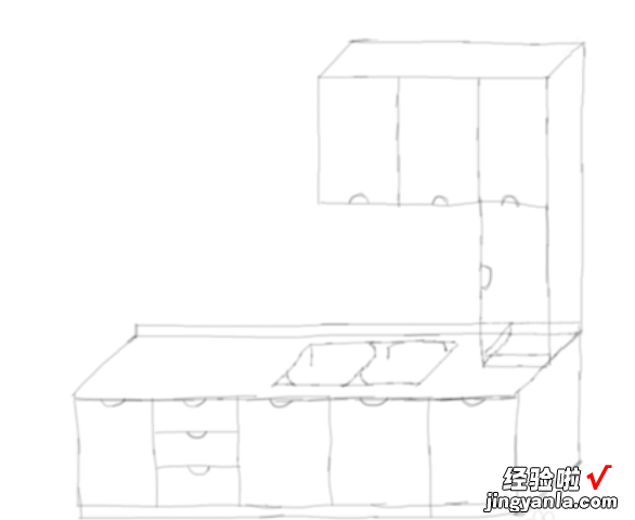 初学者橱柜图怎么画 柜子平面图怎么画