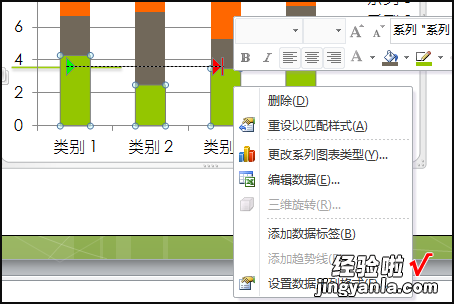 PPT中两种颜色的柱形图如何做 excel柱形图如何配色