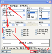 如何在word中删除红色删除线 Word2007怎么去掉删除线