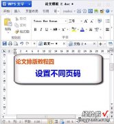 WPS怎么设置页码 WPS怎么给单独的一页设置页码