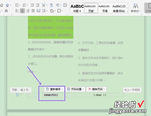 怎么到打印的时候出现page了 求助关于wps双页码的问题