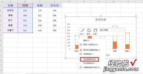 wps表格中如何实现柱状图层叠与缩放 WPS图表修改图例大小