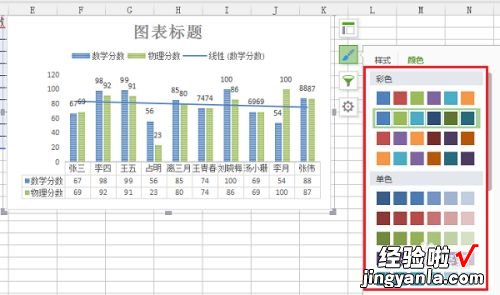 wps表格中如何实现柱状图层叠与缩放 WPS图表修改图例大小