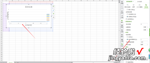 wps演示图表坐标轴怎么设置到图表外 wps图表里怎么修改x轴坐标