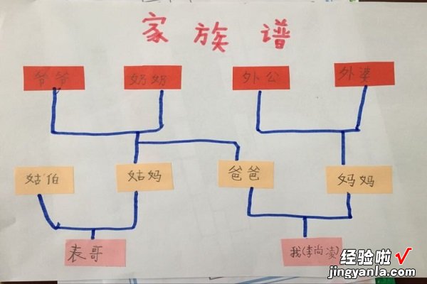 家谱图怎么画 如何绘制家谱图