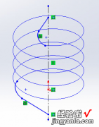 螺旋线的画法 solidworks螺旋线怎么画