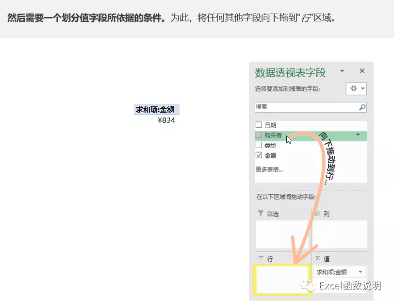 手把手教你Excel数据透视表制作