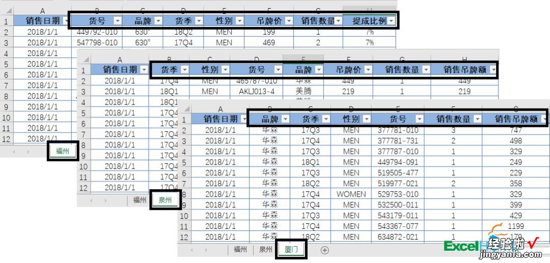 动态合并多个工作表，表格再多也不怕