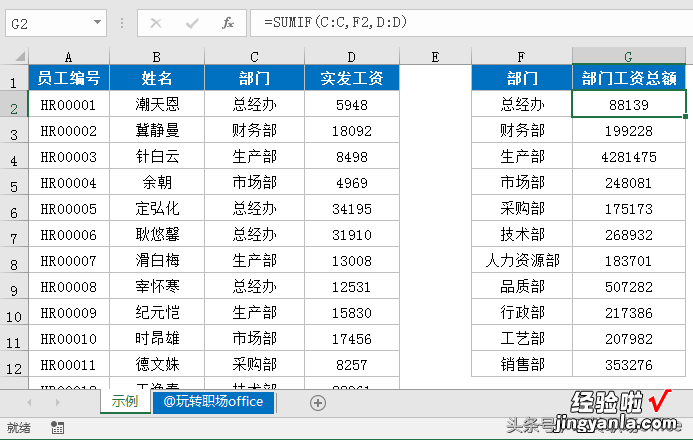 绝对干货，HR必备的15个EXCEL公式