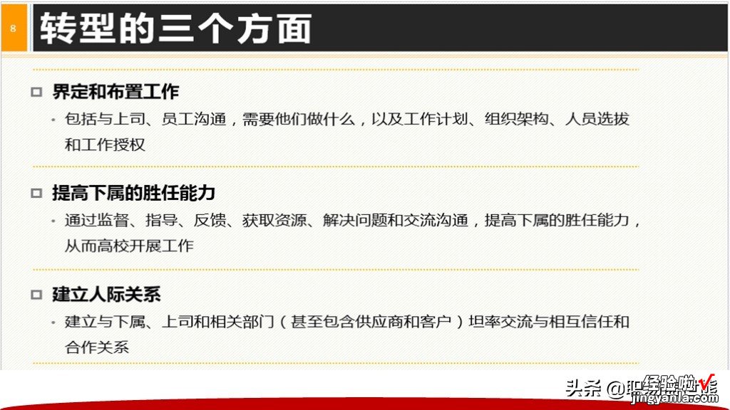 从主管到CEO全面提升领导力+40页领导阶梯PPTPT