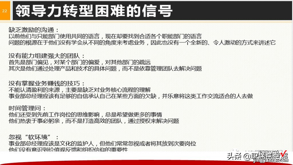 从主管到CEO全面提升领导力+40页领导阶梯PPTPT