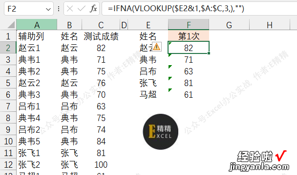 一个辅助列让Excel查询直接起飞！