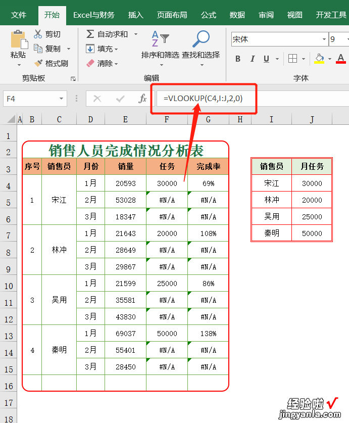 10个VLOOKUP函数的应用实例，让你轻松掌握表格数据查询