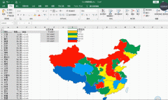 excel怎么编辑vba 使用vba制作excel填充地图的方法