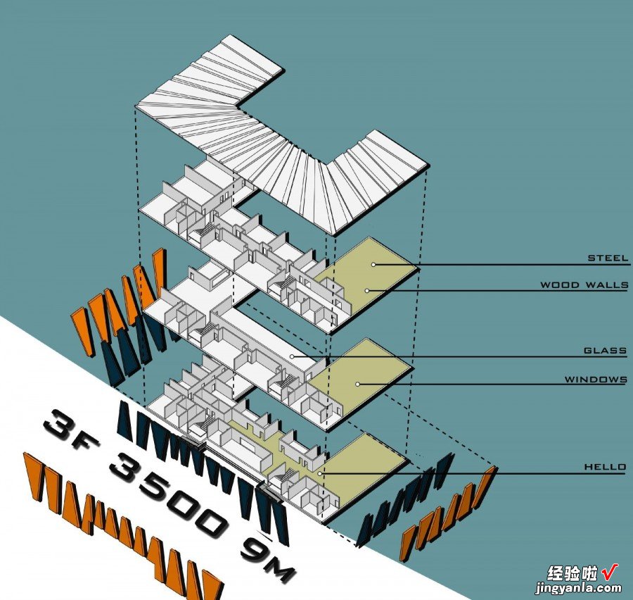 ppt建筑分析图怎么做 如何制作建筑学作品集ppt