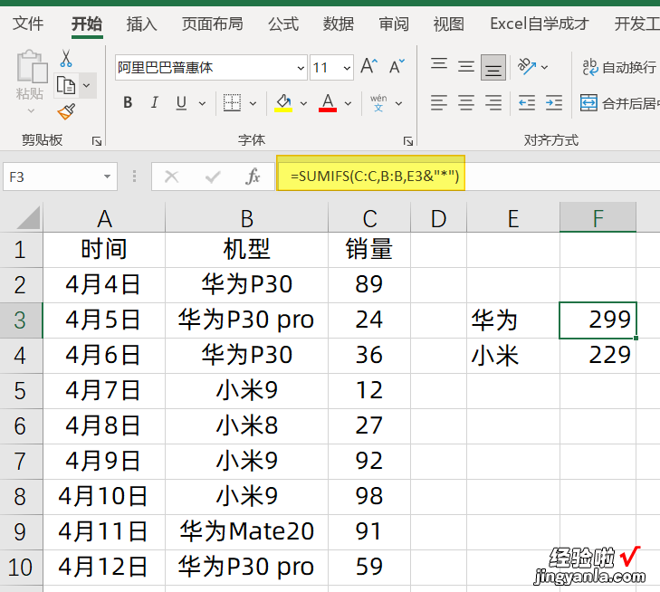 Sumifs函数公式都不会，凭什么涨工资