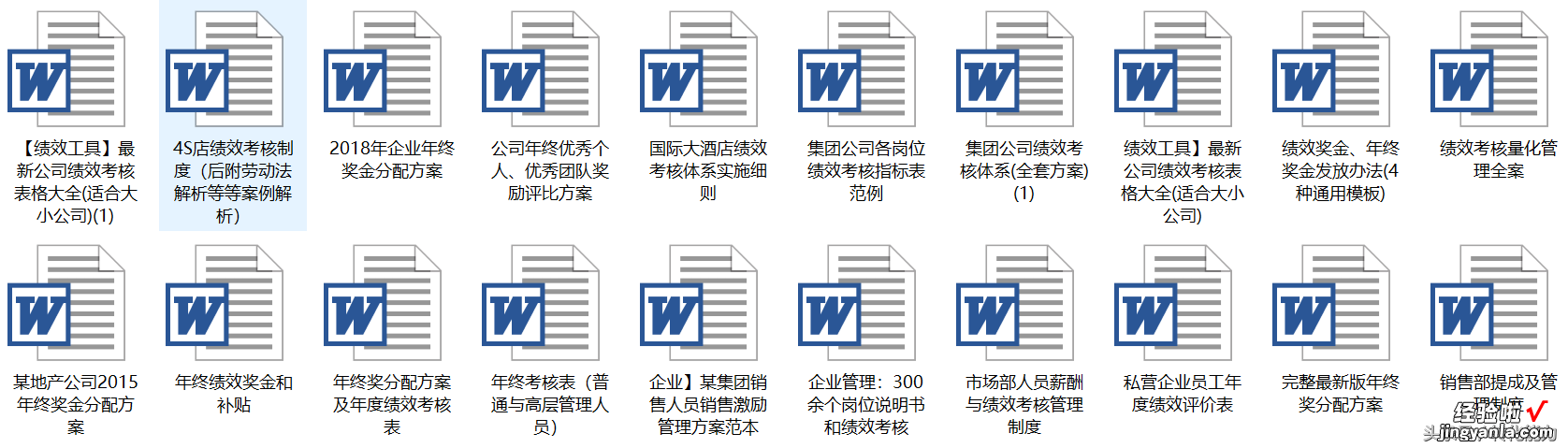 今日头条粉丝福利，42套企业绩效考核PPT表格word源文件免费分享