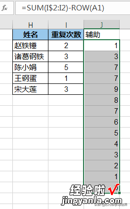 按规定的次数复制单元格，只要记住这个简单的 Excel 公式套路