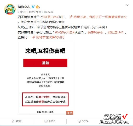 这是我看过最特别的一个直播平台，竟然是微博的又一力作