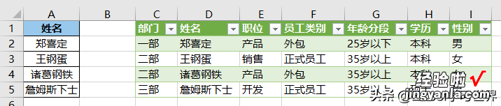 如何按照 Excel 中的目录，从多个工作表中查找出完整数据？