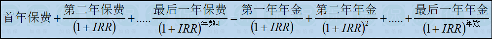 上万次年金保险的IRR测算后，我对IRR的弊端又有了新的认识