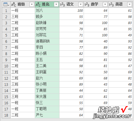 Excel – 每门成绩有一个工作簿，如何将所有分数列汇总到总表？