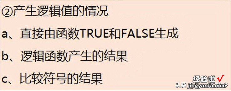 以及如何转化为1和0 1-2 聊聊Excel中的逻辑TRUE和FALSE