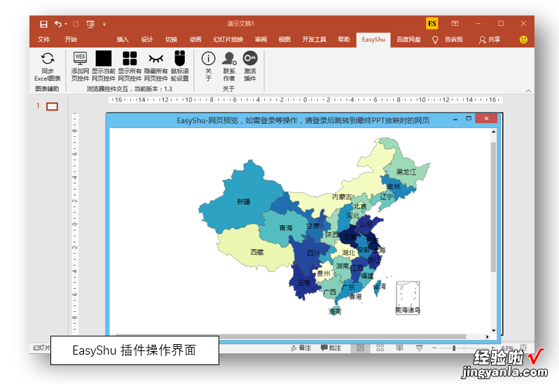 EasyShu网页交互图表功能