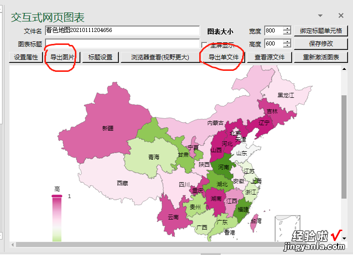 EasyShu网页交互图表功能