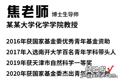 太卷了！以后导师的人物介绍就这样做就对了！