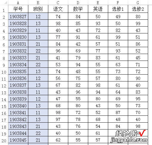 老师必会：学生成绩最高分、最低分的快速查询方法