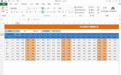 让考勤表实现自动变色，只需三步完成，你会做了吗？