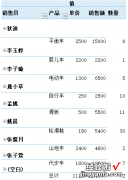 数据透视表实例与应用之四：修改行列字段顺序