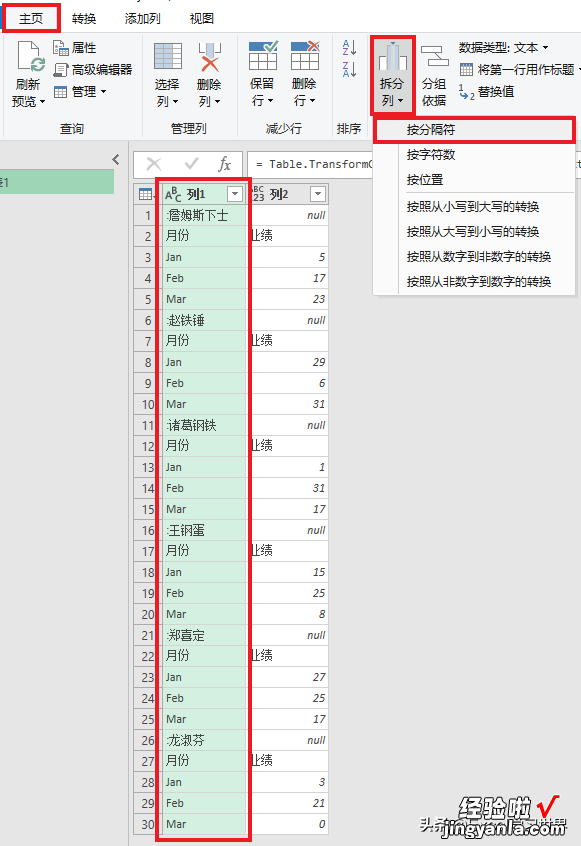 格式不规范到让人绝望的 Excel 表，借辅助列变通一下就整理好了