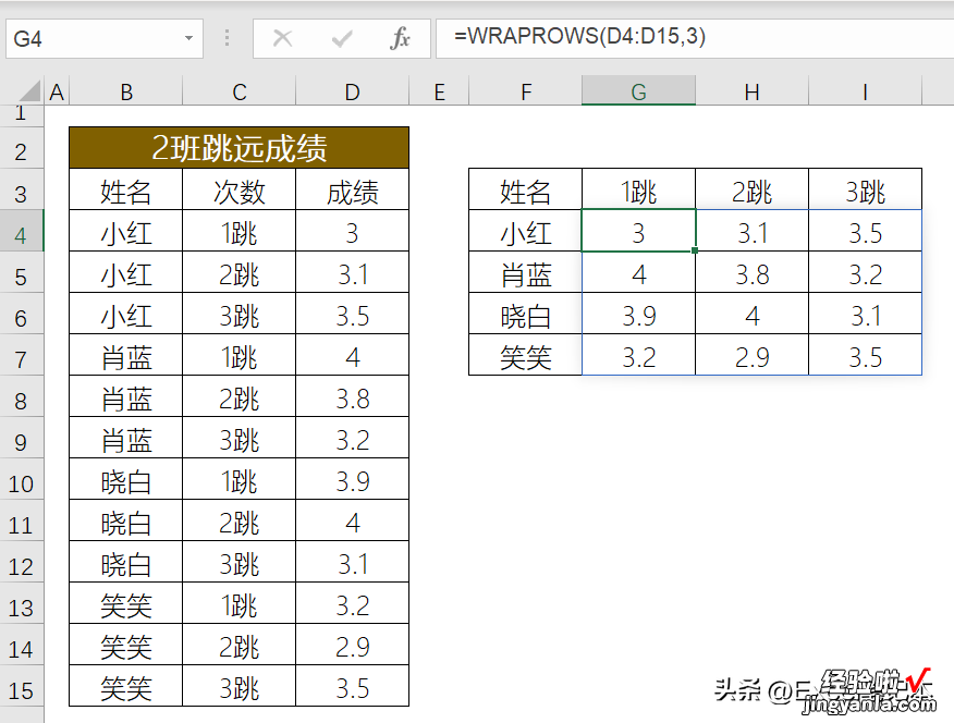 上千数据转置成多行多列打印，复制粘贴？WRAPROWS了解一下