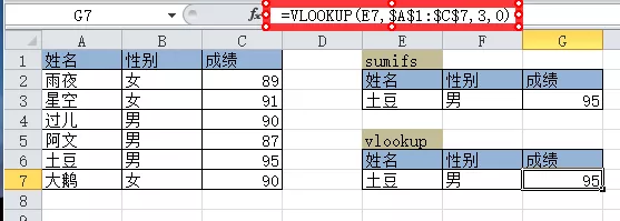 Excel教程：sumifs竟然比vlookup好用，真棒