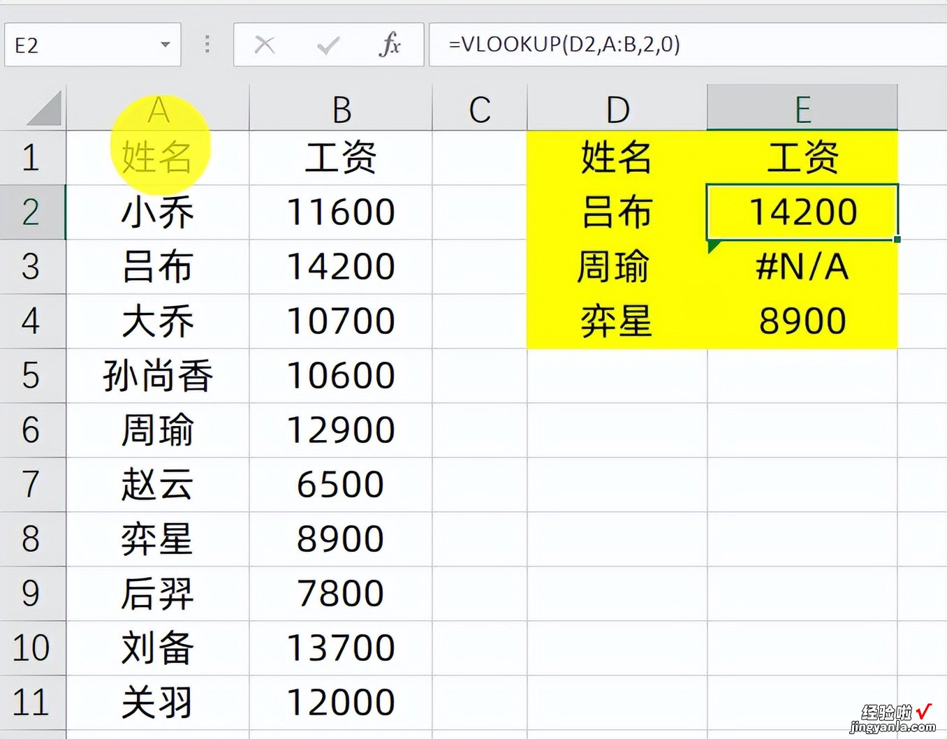 原始表里面有数据，Vlookup却查找不到，为什么？