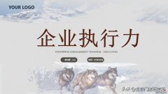 《狼性团队执行力》培训PPT，免费领取