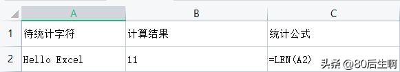 文字变身数字：探索Excel的LEN函数